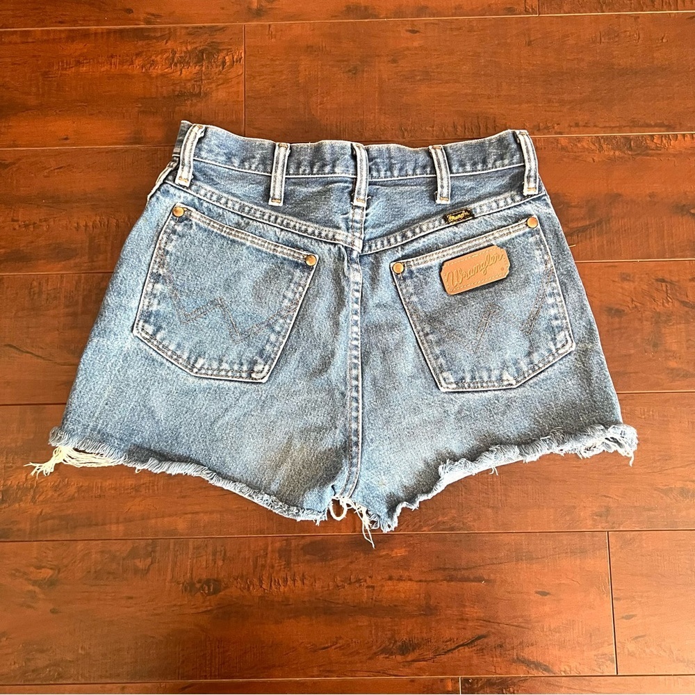 Wrangler Light Blue Denim Jean Shorts